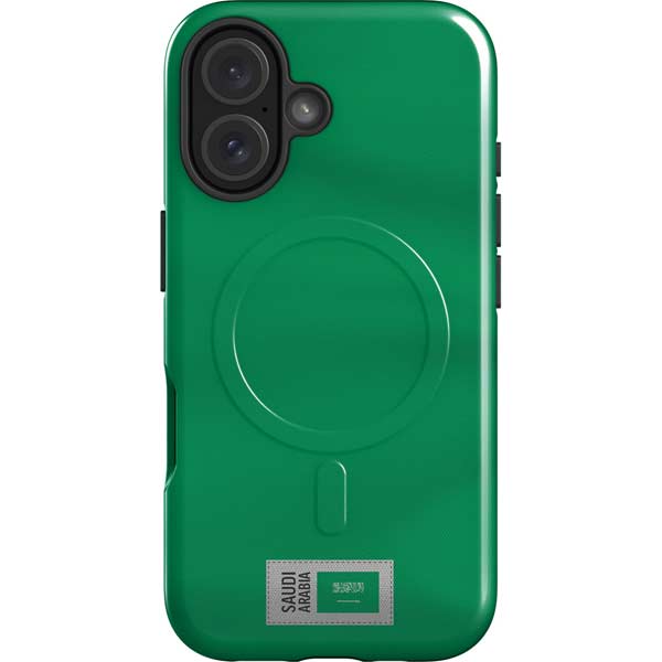 Saudi Arabia Soccer Flag iPhone 17 Magsafe Impact Case