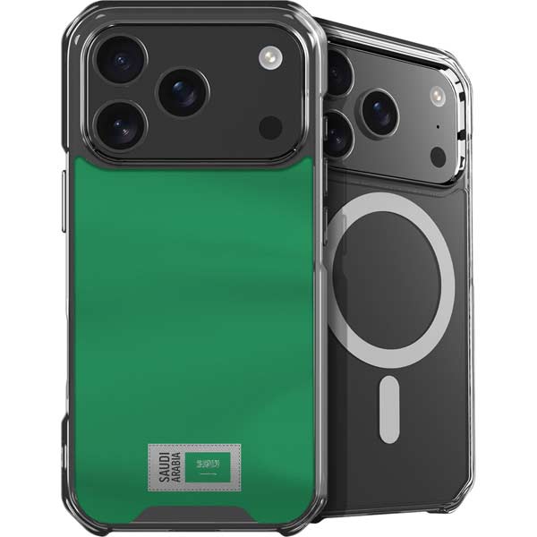 Saudi Arabia Soccer Flag iPhone 17 Pro Max MagSafe Case