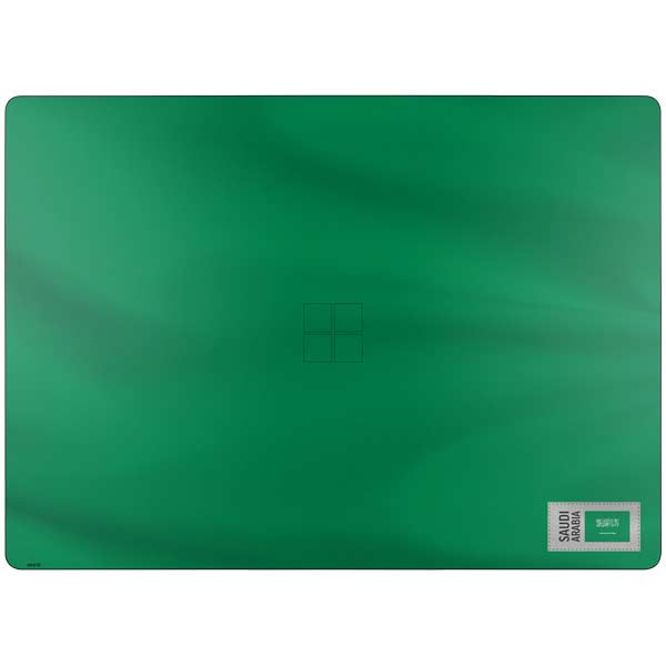 Saudi Arabia Soccer Flag Surface Laptop 7 13.8in Skin