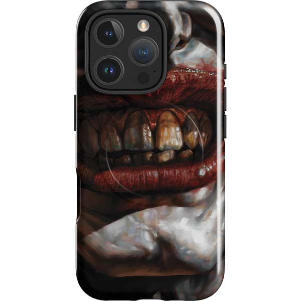 DC Comics Joker Graphic Novel Cover 2008 Art by Lee Bermejo iPhone 16 Pro Magsafe Impact Case