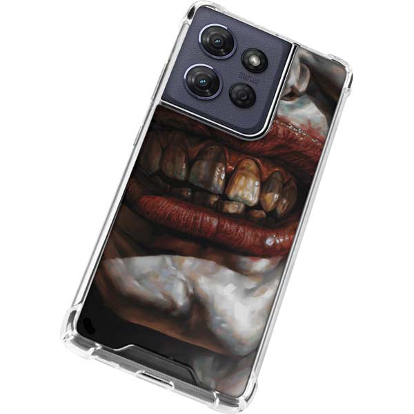 DC Comics Joker Graphic Novel Cover 2008 Art by Lee Bermejo Moto G 5G (2025) Clear Case