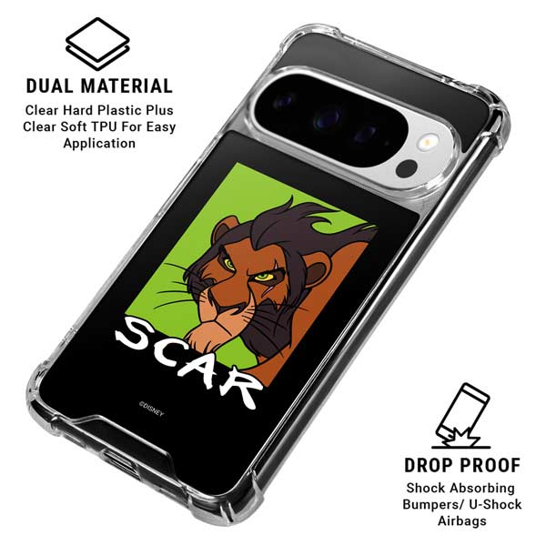 Disney Villains Scar Google Pixel 10 Pro Clear Case