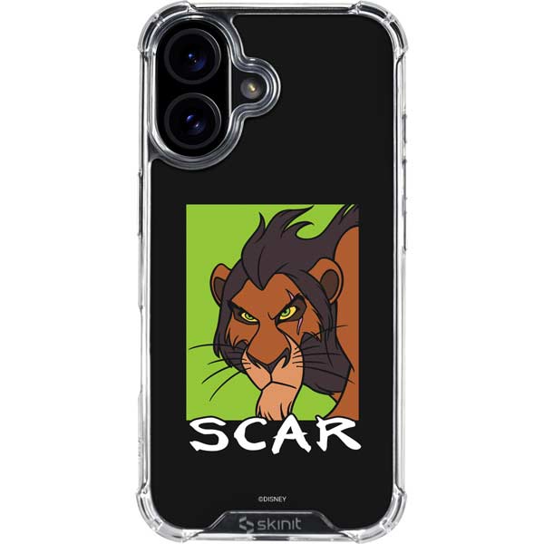 Disney Villains Scar iPhone 17 Clear Case