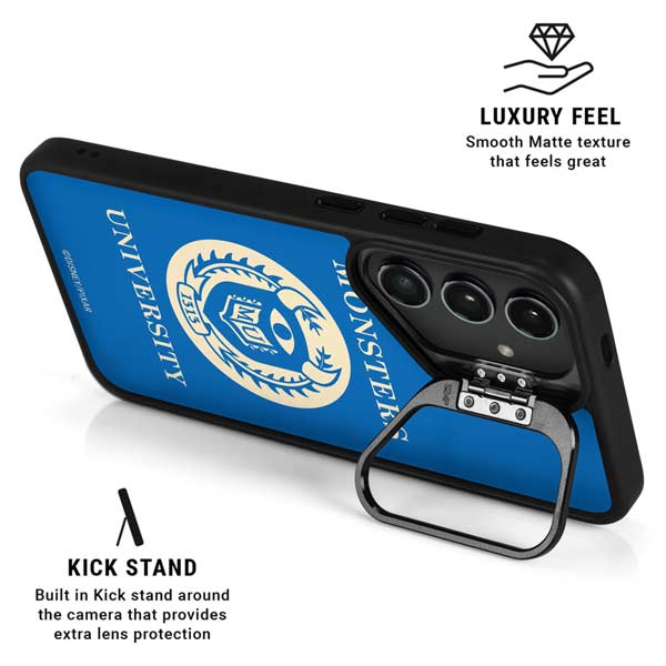 Disney Monsters University School’s Emblem Galaxy S26 Ultra Kickstand Case