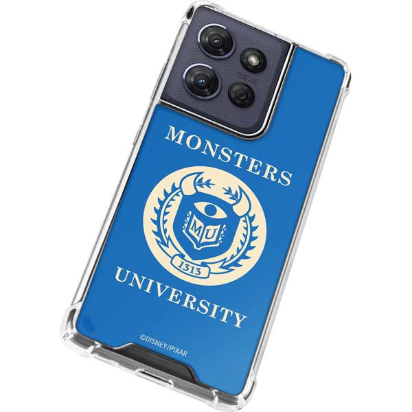 Disney Monsters University School’s Emblem Moto G Power 5G (2025) Clear Case