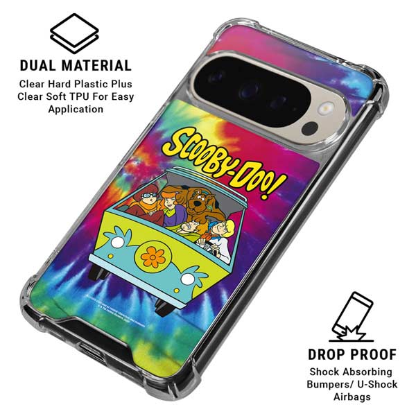 Scooby Doo Scooby-Doo Tie Dye Pixel 9 Pro XL Clear Case