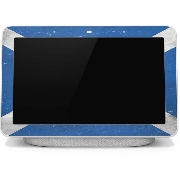 Scotland Flag Distressed Google Home Hub Skin