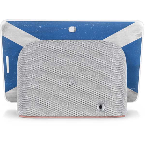 Scotland Flag Distressed Google Home Hub Skin