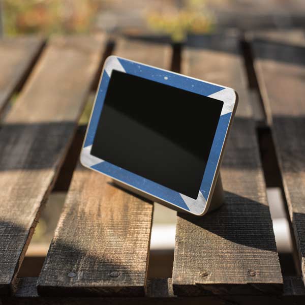 Scotland Flag Distressed Google Home Hub Skin
