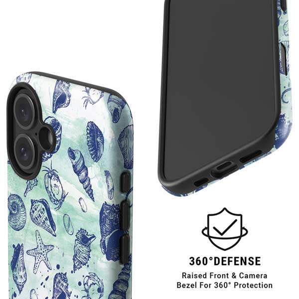 Sea Shell Variety iPhone 16 Magsafe Impact Case