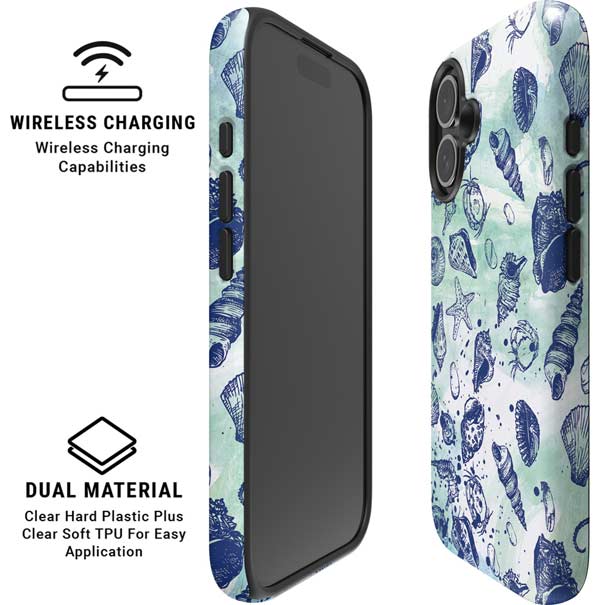 Sea Shell Variety iPhone 16 Magsafe Impact Case