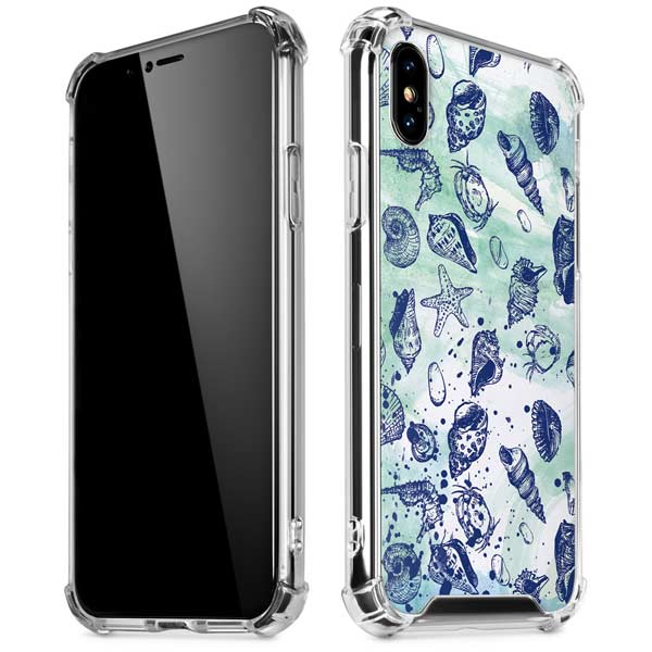 Sea Shell Variety iPhone X/XS Clear Case