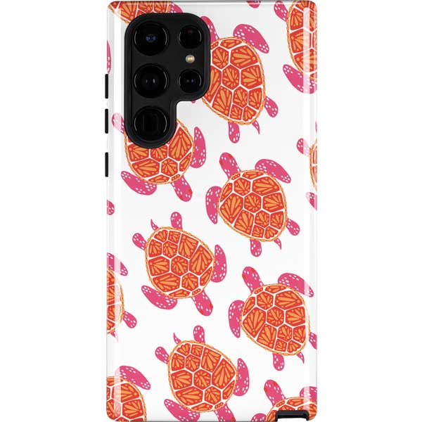 Sea Turtles by Cat Coq Galaxy Cases