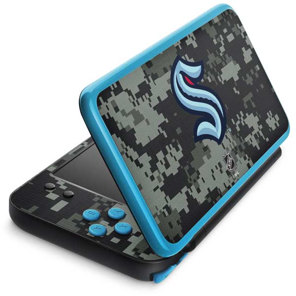 NHL Seattle Kraken Camo Nintendo Skins