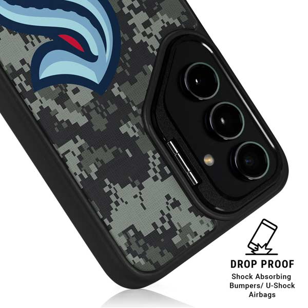 NHL Seattle Kraken Camo Galaxy S26 Plus Kickstand Case