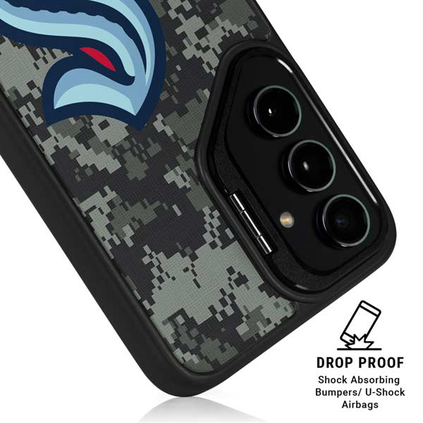 NHL Seattle Kraken Camo Galaxy S26 Ultra Kickstand Case