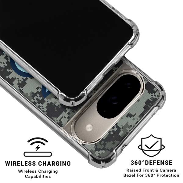 NHL Seattle Kraken Camo Google Pixel 10 Clear Case