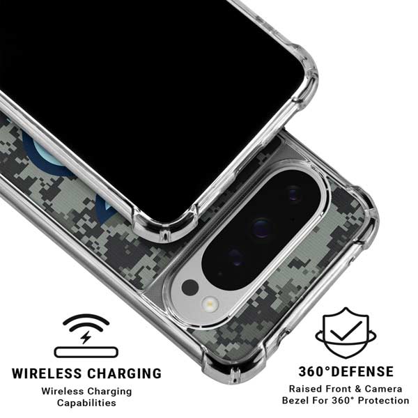 NHL Seattle Kraken Camo Google Pixel 10 Pro XL Clear Case