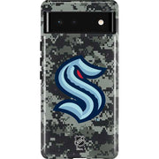 NHL Seattle Kraken Camo Pixel Cases
