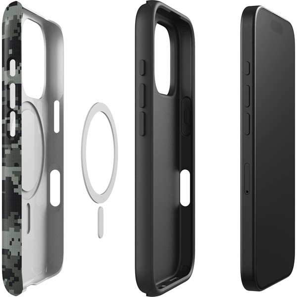 NHL Seattle Kraken Camo iPhone 16 Pro Max Magsafe Impact Case
