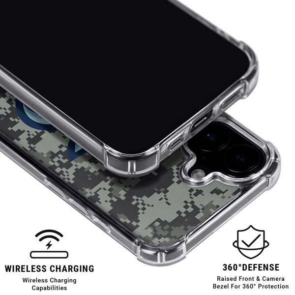 NHL Seattle Kraken Camo iPhone 17 MagSafe Case