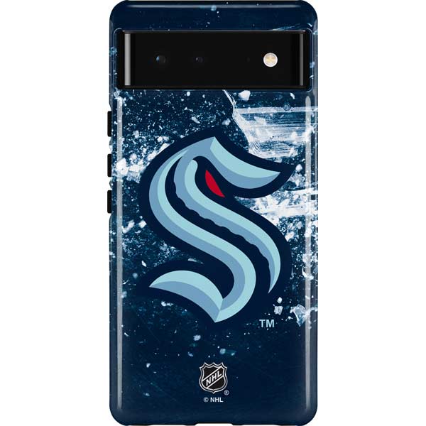 NHL Seattle Kraken Frozen Pixel Cases