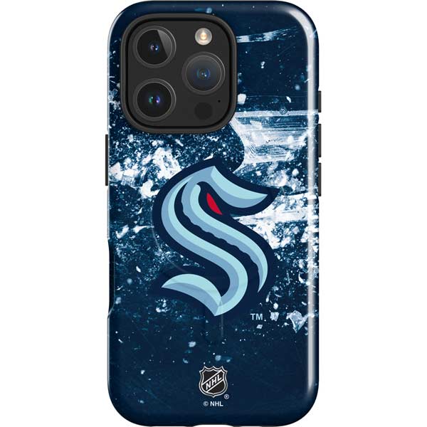 NHL Seattle Kraken Frozen iPhone 16 Pro Max Magsafe Impact Case