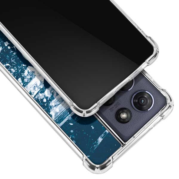NHL Seattle Kraken Frozen Moto G 5G (2025) Clear Case