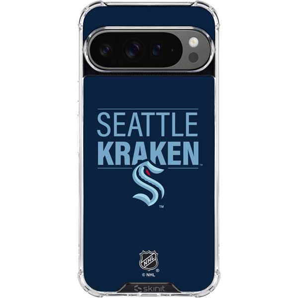NHL Seattle Kraken Lineup Google Pixel 10 Pro Clear Case