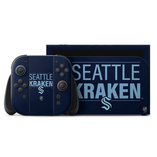NHL Seattle Kraken Lineup Nintendo Skins