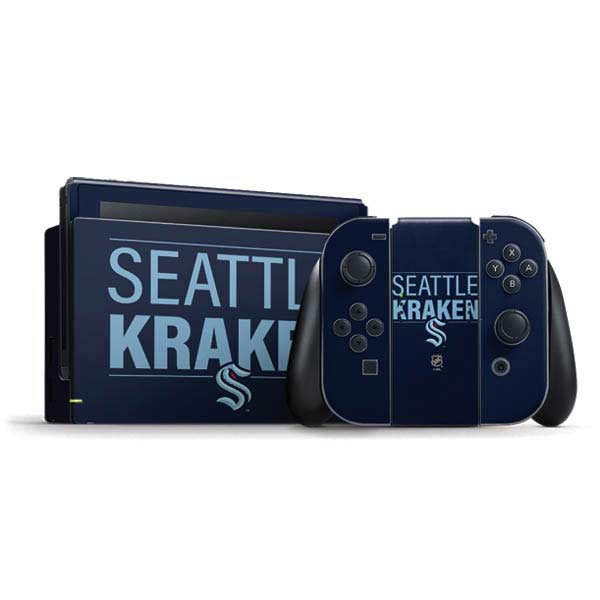 NHL Seattle Kraken Lineup Nintendo Skins