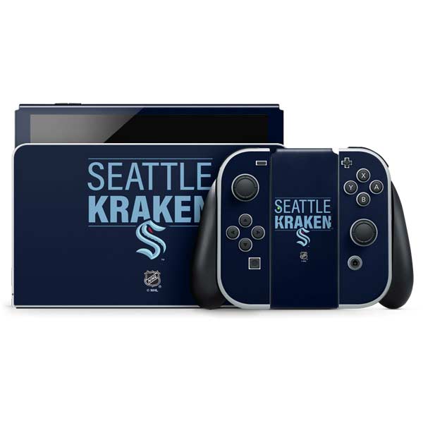 NHL Seattle Kraken Lineup Nintendo Skins