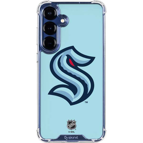 NHL Seattle Kraken Logo Galaxy S25 FE Clear Case