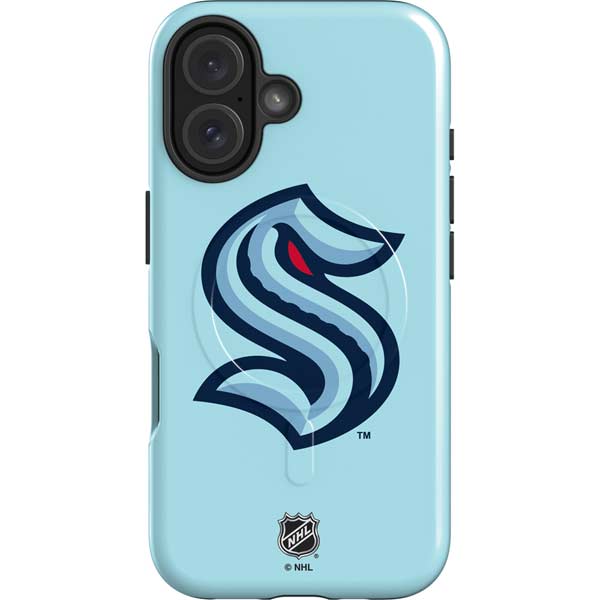 NHL Seattle Kraken Logo iPhone 16 Magsafe Impact Case
