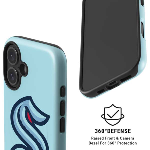 NHL Seattle Kraken Logo iPhone 16 Magsafe Impact Case