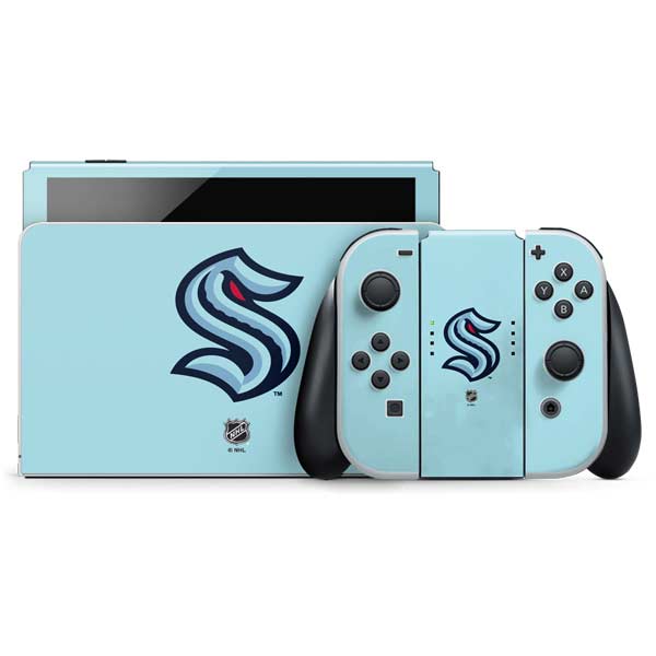 NHL Seattle Kraken Logo Nintendo Skins