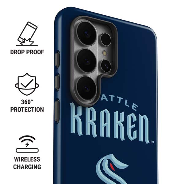 NHL Seattle Kraken Script Galaxy S26 Ultra Impact Case