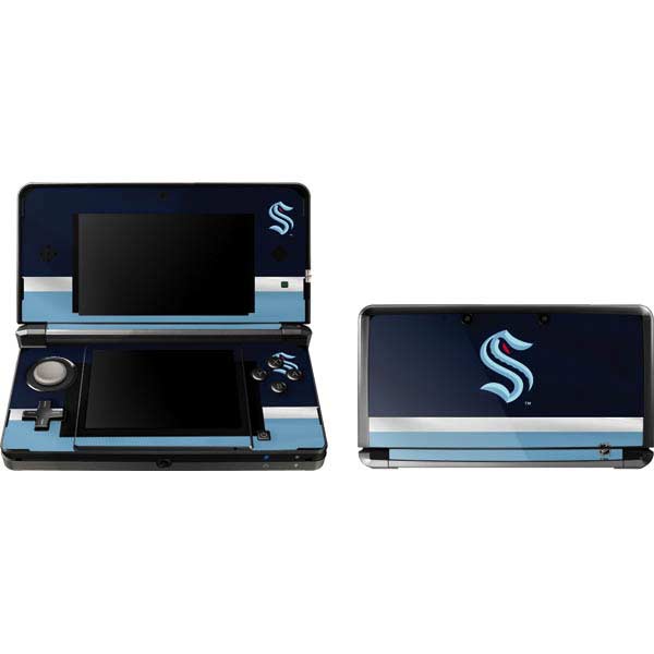 NHL Seattle Kraken Striped Nintendo Skins