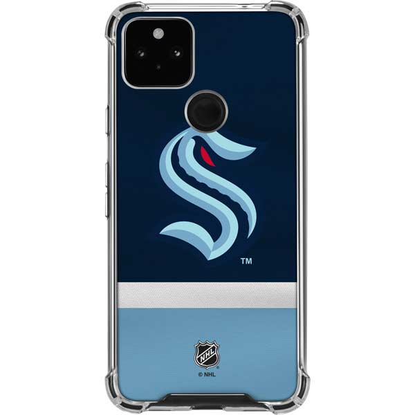 NHL Seattle Kraken Striped Pixel Cases