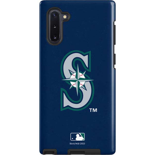 MLB Seattle Mariners - Solid Distressed Galaxy Cases