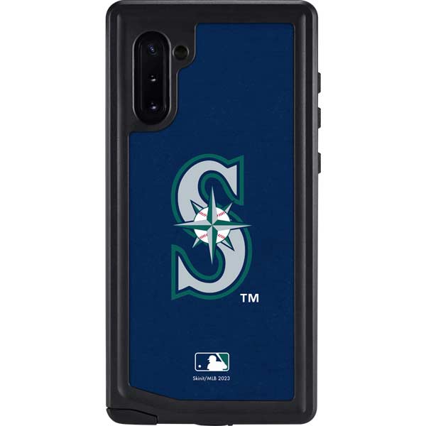 MLB Seattle Mariners - Solid Distressed Galaxy Cases