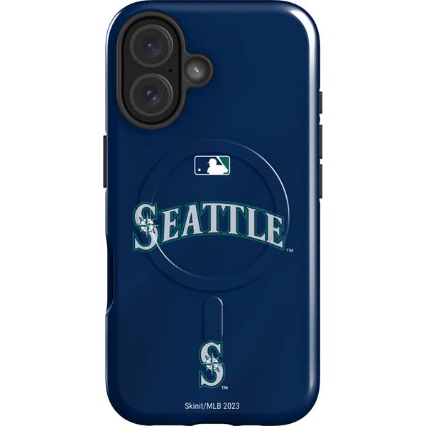 MLB Seattle Mariners Alternate/Away Jersey iPhone 16 Magsafe Impact Case