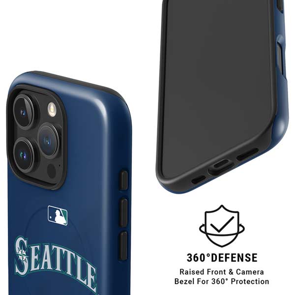 MLB Seattle Mariners Alternate/Away Jersey iPhone 16 Pro Max Magsafe Impact Case