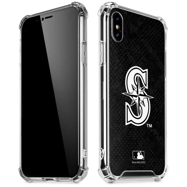 MLB Seattle Mariners Dark Wash iPhone X/XS Clear Case