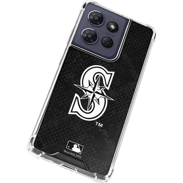 MLB Seattle Mariners Dark Wash Moto G Play 5G (2025) Clear Case