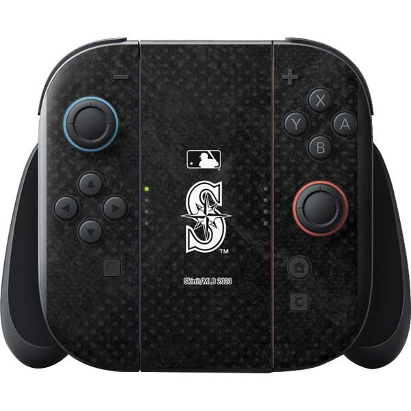MLB Seattle Mariners Dark Wash Nintendo Switch 2 (2025) with Joy-Con Skin