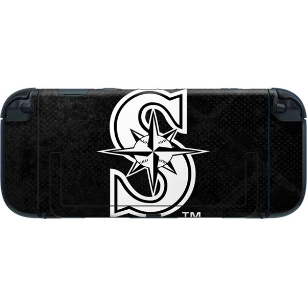 MLB Seattle Mariners Dark Wash Nintendo Switch 2 (2025) with Joy-Con Skin