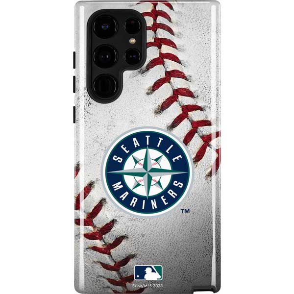 MLB Seattle Mariners Game Ball Galaxy Cases