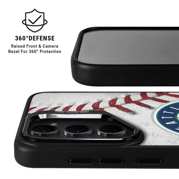 MLB Seattle Mariners Game Ball Galaxy S26 Ultra Kickstand Case