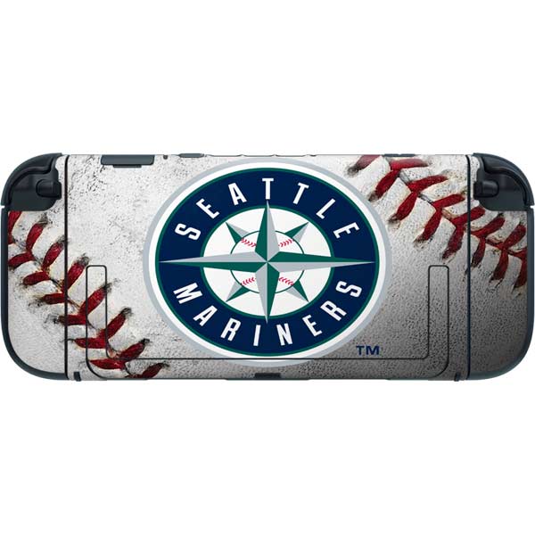 MLB Seattle Mariners Game Ball Nintendo Switch 2 (2025) with Joy-Con Skin